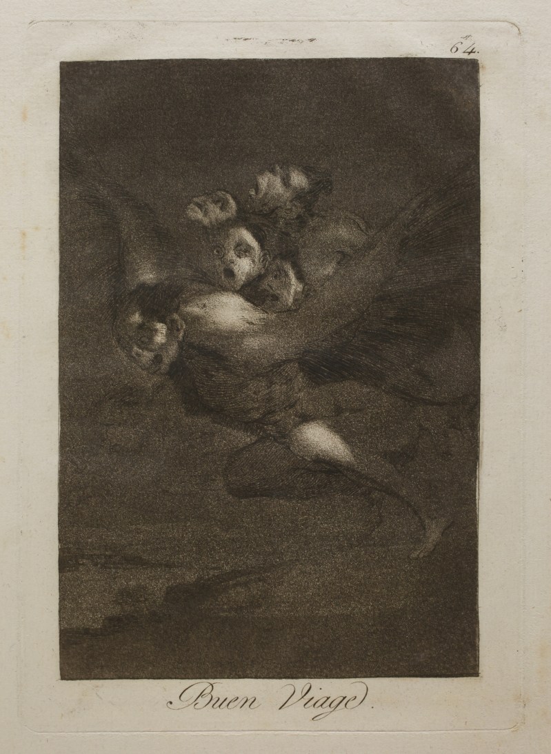 Francisco GOYA y LUCIENTES : Buen Viage [Bon voyage] - 1798/1799
